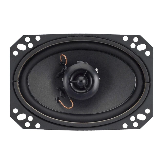 Alt view image 2 of 5 - Magnadyne 4x6 Coaxial Speakers with Silk Dome Tweeter, Crisp Highs & Clear Bass for Cars, RVs, Home - Pair