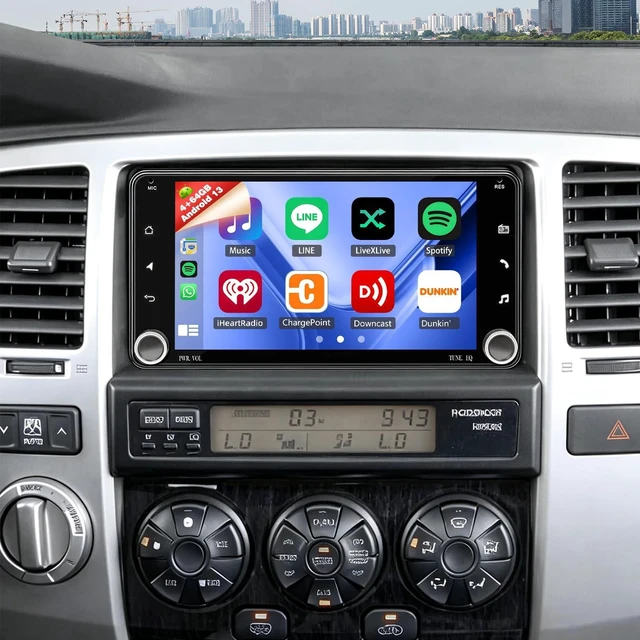 Main image of Upgrcaru 4+64G 7 Inch Android Car Radio for Toyota 4Runner 2003-2009