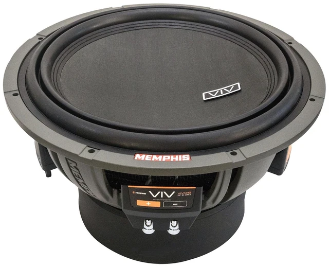Alt view image 4 of 5 - Memphis VIV1212 VIV 12" 1 OR 2 OHM Subwoofer with Flex Selectable Impedance Technology