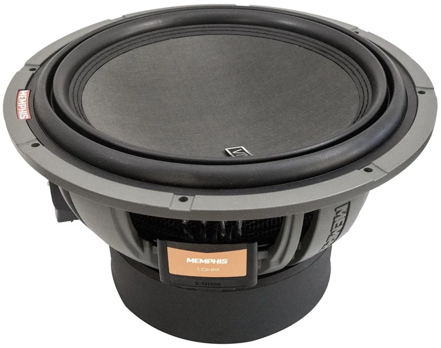 Alt view image 5 of 5 - Memphis VIV1212 VIV 12" 1 OR 2 OHM Subwoofer with Flex Selectable Impedance Technology