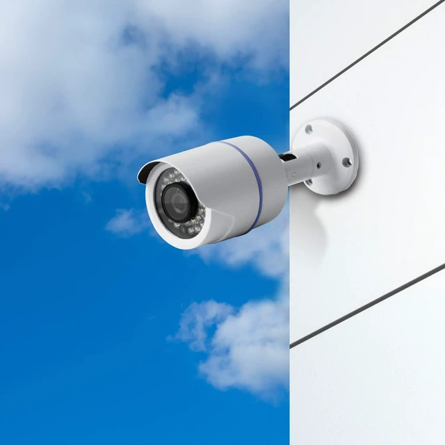Alt view image 4 of 5 - Night Watch Security 1 Pack Analog HD 1080p Wired Bullet Camera (White, Camera Only, Compatible with Night Owl DVRs)