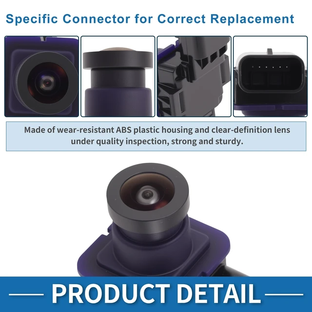 Alt view image 4 of 5 - A ABSOPRO DM5Z-19G490-A Rear View Camera for Ford C-Max 2013-2016 2.0L 4