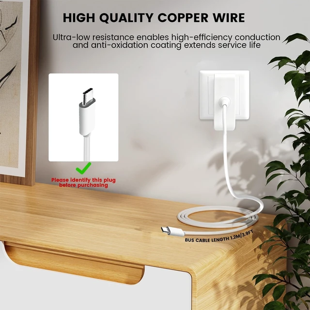 Alt view image 5 of 5 - 65W Charger Compatible with Turtlebox Ranger Outdoor Bluetooth 5.4 Series