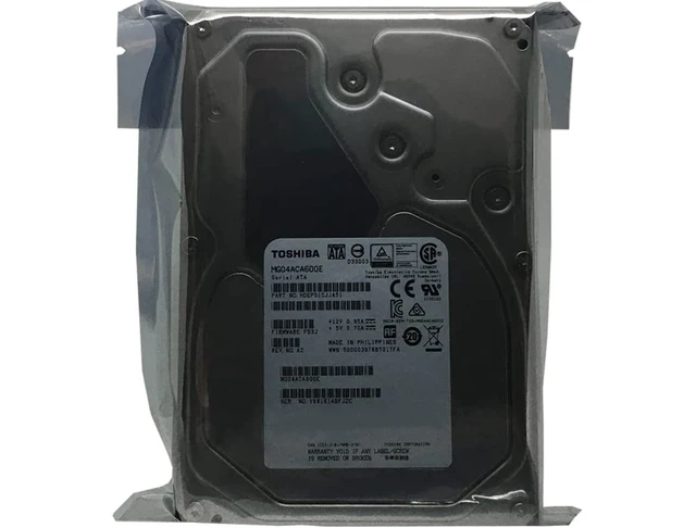 Alt view image 4 of 5 - Toshiba MG04ACA600E 6TB 3.5" SATA 6GBPS Enterprise HDD