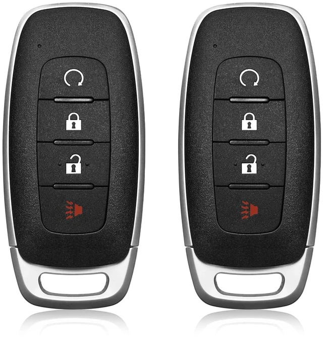 Main image of 2 Keylessbest Replacement for 2022 2023 2024 2025 Nissan Kicks Rogue Pathfinder Key Fob Remote Control KR5TXPZ1 4 Buttons 434MHz