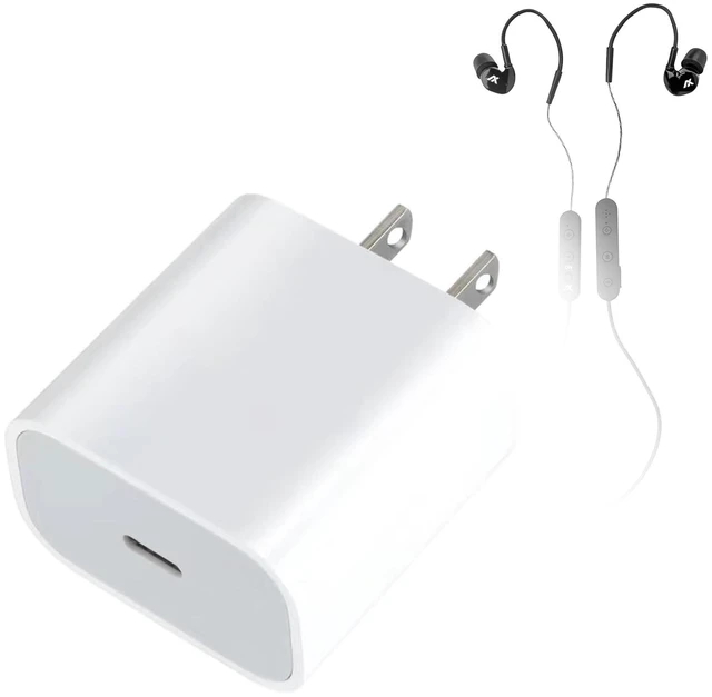 Main image of BoxWave Charger Compatible with Axil GS Extreme 2.0 - PD GAN miniCube (30W), 30W Tiny PD GAN Type-C Wall Charger - Winter White