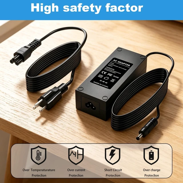Alt view image 4 of 5 - AMS 2 Pro Power Supply 24V Switching Adapter for Bambu Lab AMS 2 Pro Automatic Material System Compatible with Bambu Lab AMS ADS-96HLA-19-1 24096E Power Cord Charger