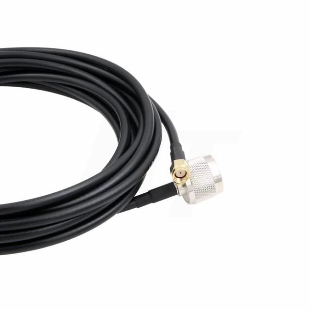 Alt view image 2 of 4 - HangTon Male N to Male RP-SMA RG58/U WiFi Router Antenna Coax Cable Low Loss Signal Enhancer (5)