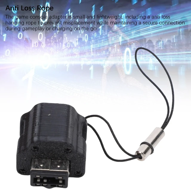 Alt view image 4 of 5 - Tangxi GBA SP to USB C / 3.5mm Adapter, Game Consoles Charging Cable Adapter with 3.5mm Headphone Jack & Type C Charging Port, with Anti Loss Hanging Rope (Black)