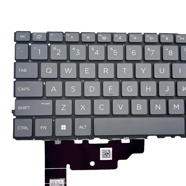 Alt view image 3 of 5 - New for HP Pro x360 Fortis 11 G9x G10 G11 EliteBook 1040 G11 2-in-1 1040 14 inch G9 G10 G11 14-EU 14t-EU Keyboard Backlit with Ai Key Without Frame (Grey Function Keys)