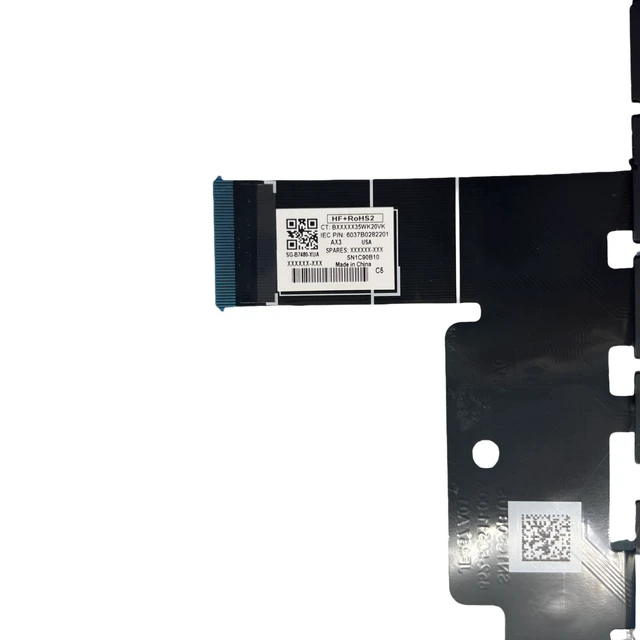 Alt view image 5 of 5 - New for HP Pro x360 Fortis 11 G9x G10 G11 EliteBook 1040 G11 2-in-1 1040 14 inch G9 G10 G11 14-EU 14t-EU Keyboard Backlit with Ai Key Without Frame (Grey Function Keys)