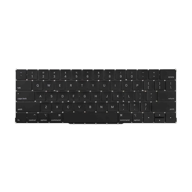 Alt view image 5 of 5 - iPartsleader Replacement Keyboard US English with Backlit for MacBook Pro Retina A2159 (13-inch,2019,Two Thunderbolt 3 Ports) ANSI U.S. Layout Backlight+Keyboard Screws