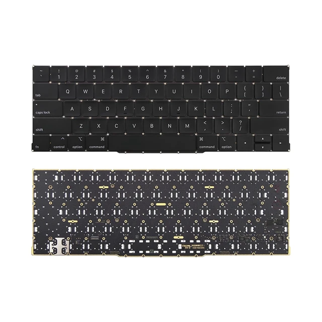 Alt view image 3 of 5 - iPartsleader Replacement Keyboard US English with Backlit for MacBook Pro Retina A2159 (13-inch,2019,Two Thunderbolt 3 Ports) ANSI U.S. Layout Backlight+Keyboard Screws