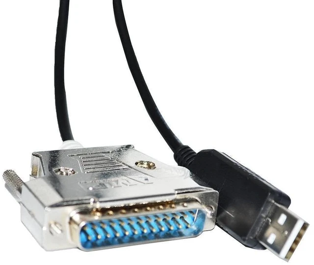 Alt view image 2 of 5 - Pidwaok FT232RL USB to DB25 Cable for OKUMA CNC Machine, 1.8m RS232 Serial Data & Communication Line
