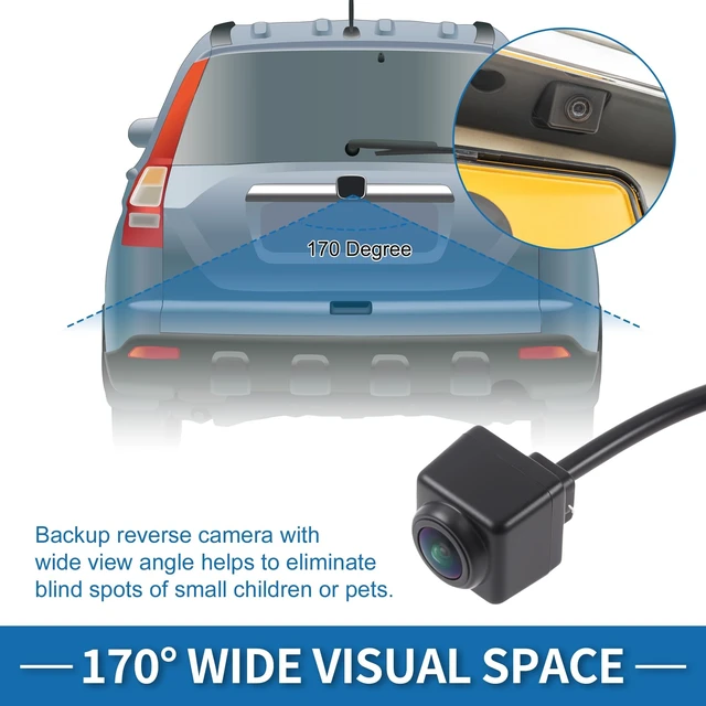 Alt view image 3 of 5 - A ABSOPRO 284423JA3C Rear View Camera for Nissan Pathfinder 3.5L 2017-2020