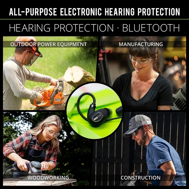 Alt view image 2 of 5 - ISOtunes Pro 2.0 Bluetooth Hearing Protection, OSHA Compliant Work Earbuds