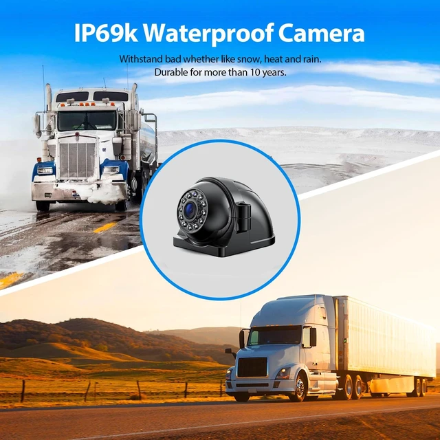 Alt view image 2 of 4 - ZEROXCLUB Wired Side View Camera for BY104A BH101 BH701 BH104. Replacement Backup Camera for ZEROXCLUB System Kit(BHSIDE)