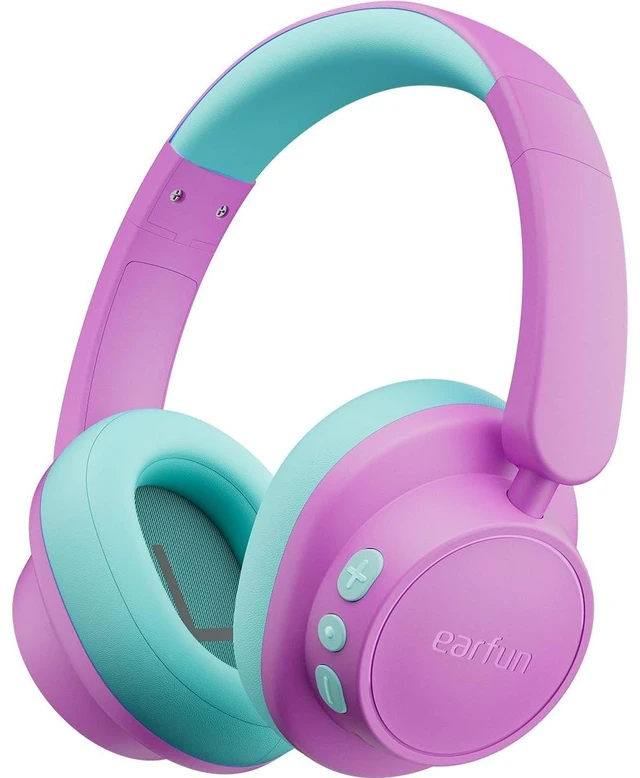 Main image of EarFun K5 Kids Bluetooth Headphones, 100H Playtime Headphones for School