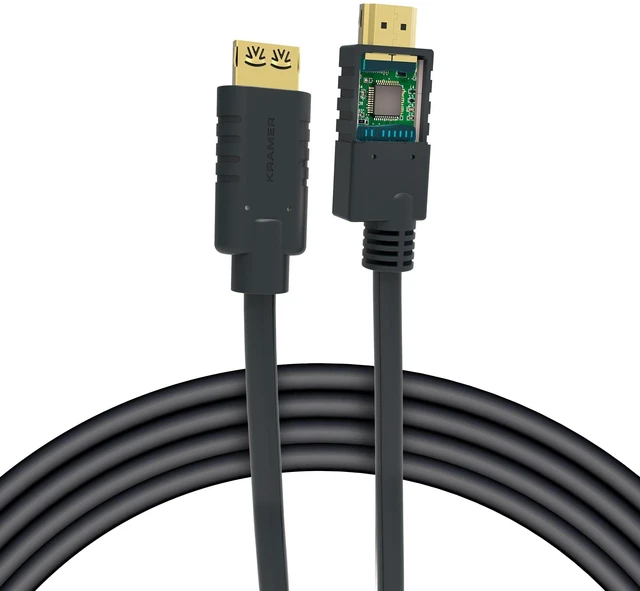 Main image of Kramer Active High-Speed HDMI Cable CA-HM-98, 98 ft, 4K@60Hz, HDMI to HDMI