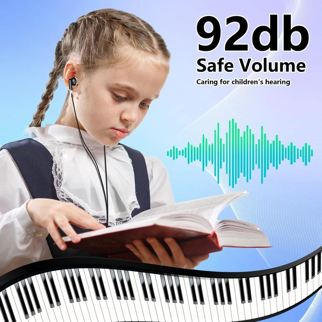 Alt view image 4 of 5 - CNSZSLZ Classroom Earbuds Bulk for Kids, Wired 3.5mm Jack 200 Pack