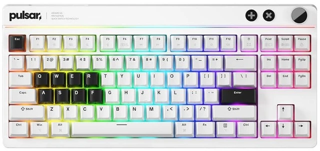 Main image of Pulsar Gaming Gears Xboard QS Gaming Keyboard, 80%, White
