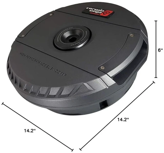 Alt view image 2 of 2 - CERWIN-VEGA! Vega Series 12" Spare Tire Powered Subwoofer VPAS12ST