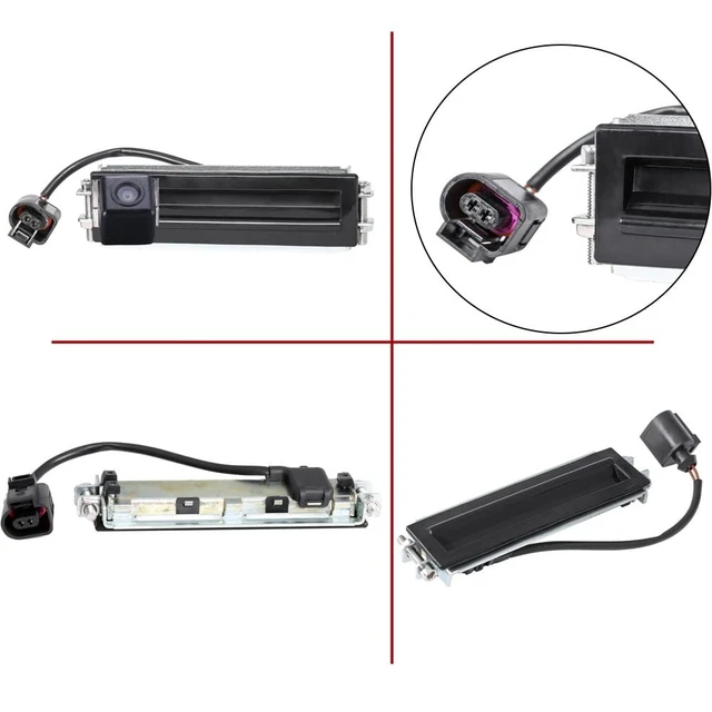 Alt view image 5 of 5 - 170 Degree Rear View Parking Camera Car Trunk Handle Backup Camera Replacement for VW Bora Variant Golf IV 4 MK4 Touareg 7LA Passat B5 3B6 Porsche Cayenne 9PA 955
