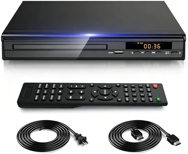 Main image of DVD Player with HDMI AV Output, All Region Free CD DVD Players for TV