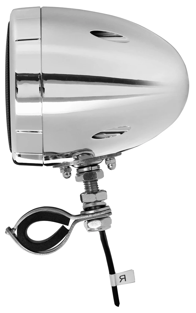 Alt view image 4 of 5 - BOSS Audio Systems MC520B 3 Inch Motorcycle Speakers and Amplifier Stereo Sound System - Bluetooth, Weatherproof Full Range Speakers, 2 Channel Amplifier, Wireless Remote, Use With ATV UTV