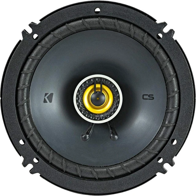 Alt view image 2 of 5 - KICKER Speaker Package of 2 Items: CS Series Two 6.5" Coaxial Speakers 4-Ohm & Two 4"x6" Coaxial Speakers 4-Ohm - 1x 46CSC654, 1x 46CSC464