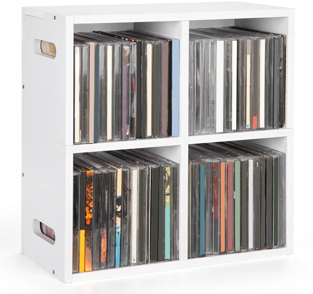 Main image of Arkiya CD Holder Rack, Store up to 56 CDs Cases