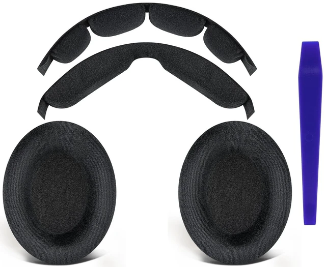Main image of SOULWIT Replacement Kit for Sennheiser HD600/HD650/HD660/HD6XX - Black