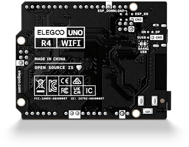 Alt view image 4 of 5 - ELEGOO UNO R4 WiFi Super Starter Kit Compatible with Arduino for Beginners