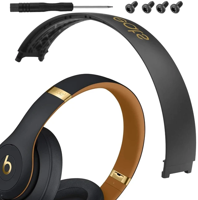 Main image of Studio 3 Headband Replacement Parts Studio3 Headband Original Top Arch Band Accessories Repair Kit Compatible with Studio3 Headphones. (Midnight Black)