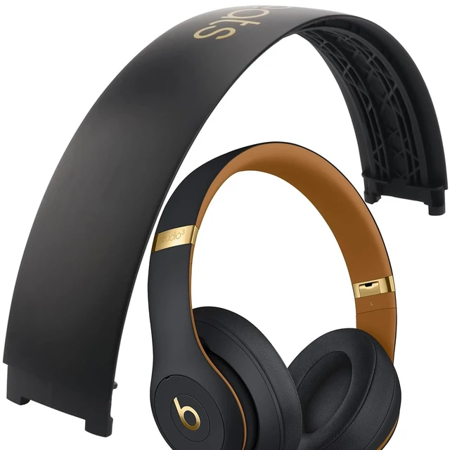 Alt view image 3 of 5 - Studio 3 Headband Replacement Parts Studio3 Headband Original Top Arch Band Accessories Repair Kit Compatible with Studio3 Headphones. (Midnight Black)