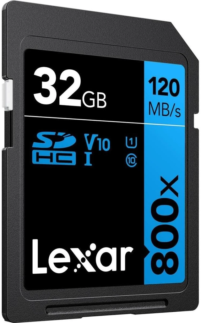 Alt view image 2 of 5 - Lexar Blue Series SDHC Memory Card, UHS-I U1 Class 10, 32 GB