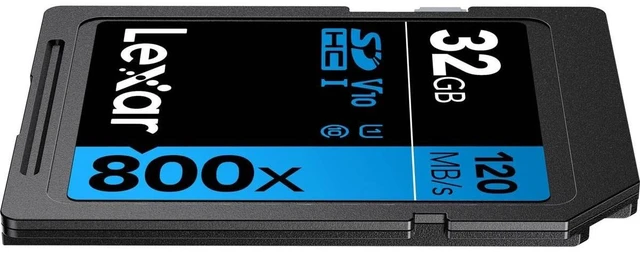Alt view image 5 of 5 - Lexar Blue Series SDHC Memory Card, UHS-I U1 Class 10, 32 GB