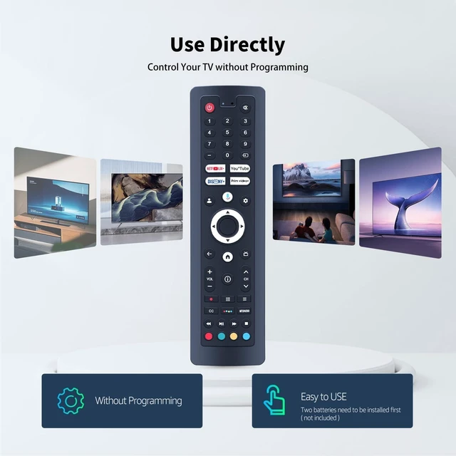 Alt view image 2 of 5 - Snrigw Replacement Remote for SYLVOX Deck/Pool Pro 2.0/QLED 2.0 Outdoor TV