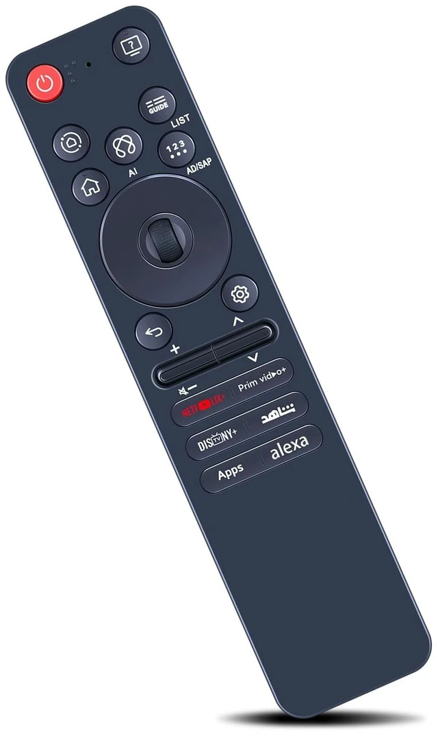 Main image of MOVHEIYL MR25GA AKB76046607 Magic Voice Remote Control Replacement for LG LED 4K UHD Smart AI TV 2025 G5, C5, CS5, B5 Series QNED86A, QNED80A, QNED70A, Nano80A, UA85, LR 650B