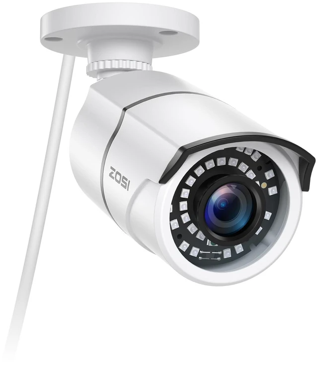 Main image of ZOSI ZG2615E 5MP POE Security Waterproof Bullet Camera with Night Vision for Outdoor Indoor Power Over Ethernet Surveillance System (Only work with ZOSI PoE NVR, Model: ZR16DK, ZR08EN, ZR08DN, ZR08PN)