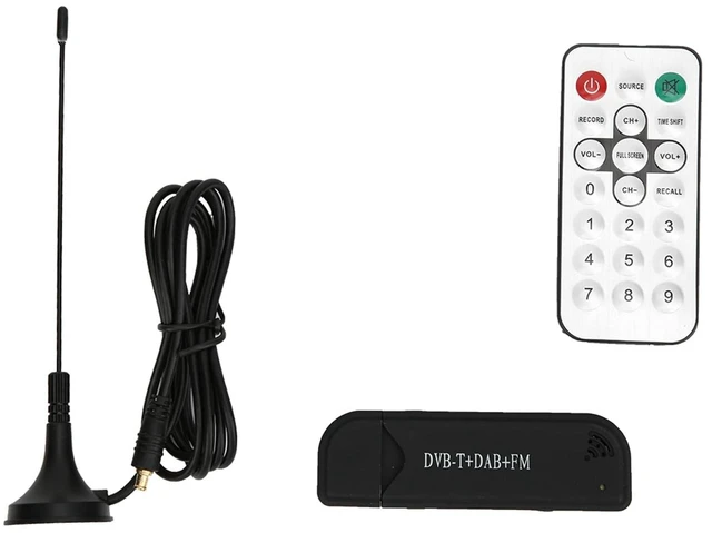 Main image of USB TV Tuner Stick SDR RTL2832U Digital FM Receiver with Video Recorder Function USB 2.0