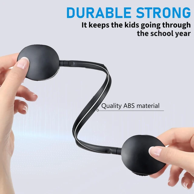 Alt view image 3 of 5 - XOSDA Bulk Headphones 25 Pack for Kids School Classroom Students, Wholesale Wired Adjustable On Ear Earphones Class Set for Children Toddler Teens Boys Girls and Adult