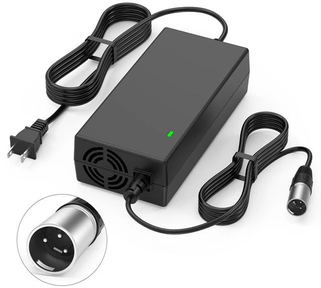 Main image of 29V 5A 3-Pin Male XLR Charger for 24V Battery for Pride Mobility, Jazzy Power Chair, Lakematic,Golden Technologies, ShopRider RascalDrive Medical,24BC5000TF-1 Go-Go Elite Traveller