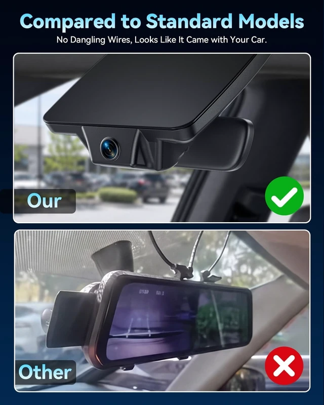 Alt view image 4 of 5 - OVAMAN 4K STARVIS 2 Dash Cam for Lexus RX 350 350h 450h 500h 2023-2026 64G