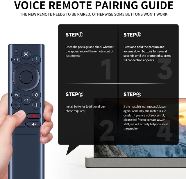 Alt view image 4 of 5 - New Voice Projector Remote Control for Nebula Cosmos 4K SE, D0442X, Anker D2342,Capsule 3 Laser GTV, Mars 3 Air GTV, Cosmos 4K SE, X1