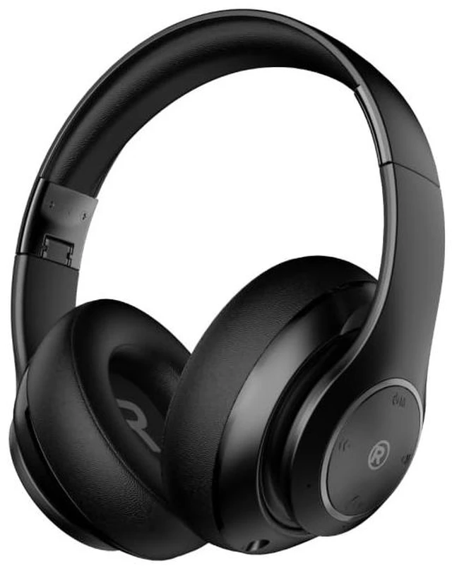 Main image of RadioShack Bluetooth 5.4 Headphones 30 Hour Battery Foldable Black