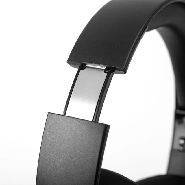 Alt view image 4 of 5 - RadioShack Bluetooth 5.4 Headphones 30 Hour Battery Foldable Black