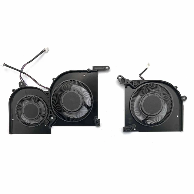 Alt view image 2 of 4 - New CPU+GPU Silence Cooling Fan for MSI GS66 Stealth 10SD 10SE 10SF 10SFS 10SGS,10UE 10UG 10UH P/N: MS-16V1 MS-16V2 MS-16V3BS5005HS-U4Q BS5005HS-U4J 16V1-G-CW 16V1-G-CCW