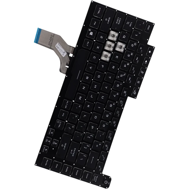 Alt view image 3 of 5 - Deal4GO 1-Zone 8-pin Backlit Keyboard 90NR01L3-R31US1 Replacement for ASUS G531GT G531GD G531GU GL531GT GL531GU G512LI G531GT-BI7N6