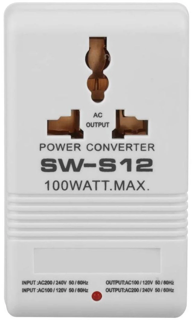 Main image of Voltage Converter Step-Up and Step-Down 100W Power Transformer 110V 120V to 220V 240V Travel Adapter (CN Standard Plug)